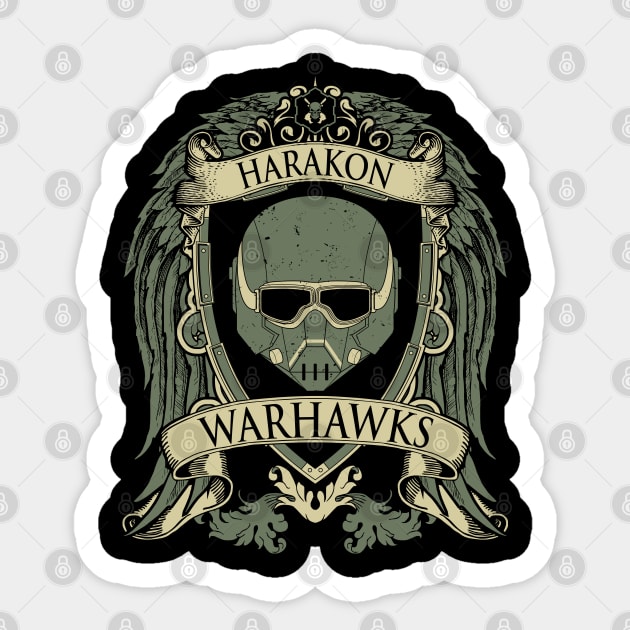 HARAKON - CREST EDITION Sticker by Absoluttees